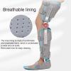 LARIAU Articulated Knee-Foot Brace, Adjustable Postoperative Knee Immobilizer view 3