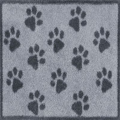 Turtle Mat Paws Gray 40 x 60 cm, Indoor, Washable