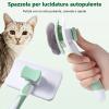 Vinabo Pet Brush for Dogs and Cats, Self-Cleaning view 3