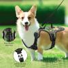 Naanle Cartoon Animal Dog Harness with Leash Clips, No-Pull Soft Padded Mesh Vest, Reflective Adjustable Cat Vest view 2