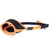 TopHomer Nylon Dog Muzzle, Adjustable Breathable Loop, Quick Fit for Small to Medium Dogs, Prevents Biting, Chewing, and Barking (Orange, S) view 1
