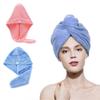 YQBFTC 2-Pack Microfiber Hair Turban Towels with Button view 1