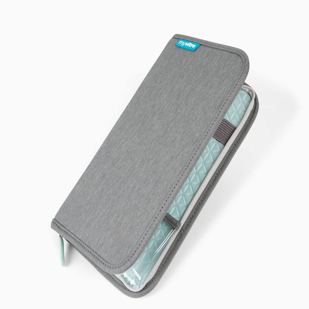 MyVitro IVF Travel Case for Injections on the Go | Great IVF Gift | Prep Shots on Your Lap | Fits in a Handbag