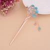 Floral Chinese Rhinestone Hair Stick view 3