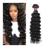 Hair Extensions, Loose Deep Wave Human Hair Bundle, 1 Bundle Brazilian Human Hair Weave for Black Women, Unprocessed Virgin Remy Human Hair view 1