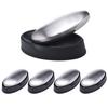 5-Piece Stainless Steel Soap Holder Set, Metal Odor Remover for Fish, Garlic, and Onion Odors view 1