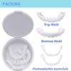 MXRFACTory Temporary Reusable Veneers, Natural Shades, Upper and Lower Teeth, 8 Pairs view 2