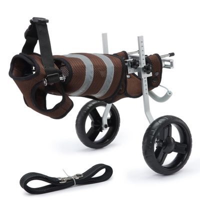 KROITY Adjustable 2-Wheel Pet Wheelchair for Rear Legs