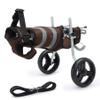 KROITY Adjustable 2-Wheel Pet Wheelchair for Rear Legs view 1