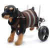 KROITY Adjustable 2-Wheel Pet Wheelchair for Rear Legs view 3