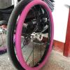 MXRFACTory 22/24-Inch Wheelchair Push-Rim Covers, 1 Pair, Non-Slip and Wear-Resistant view 4