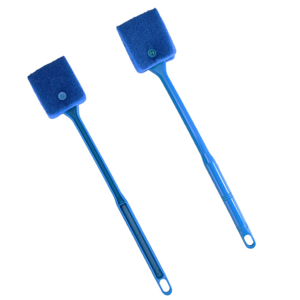 Tank Brush Set - 2 Cleaning Brushes for Aquariums