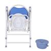 Samnuerly Folding Camping Toilet Commode and Shower Transport Chair view 2