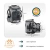 PETSWORLD Foldable Dog Backpack for Pets up to 8.5 kg view 3