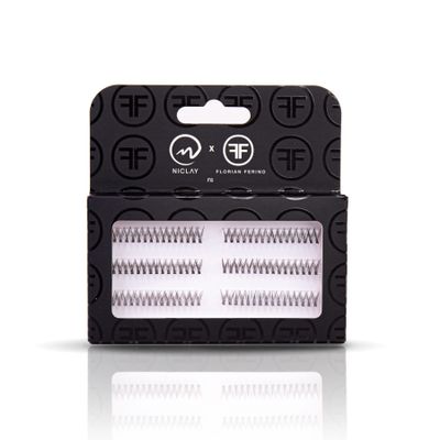 NICLAY Single Lashes, Natural Look, Length 8