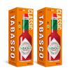 TABASCO Original Red Pepper Sauce (2 x 350 ml) – the most cost-effective option! Hot sauce made with just three 100% natural ingredients, aged for 3 years, in glass bottles view 1