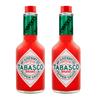 TABASCO Original Red Pepper Sauce (2 x 350 ml) – the most cost-effective option! Hot sauce made with just three 100% natural ingredients, aged for 3 years, in glass bottles view 2