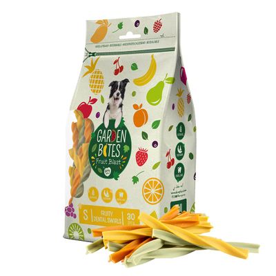 Duvoplus Garden Bites Fruity Dental Swirls 13 cm - 30 pcs