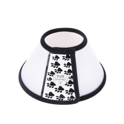 Bumdenuu Elizabethan Cone for Pets, Dogs, Healing Cone E, Black