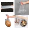 Bathroom Trash Bags, 1.2 L, 5 Rolls/100 Count, Small Handles, for Office, Kitchen & Bedroom, Portable, Strong, Silver, 100 Count view 4