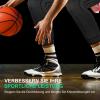 yeloumiss Long Knee Braces, 2-Pack, Compression Knee Support (Black, S) view 4