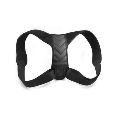 HMTE Adjustable Posture Corrector, Back Fracture Support for Men/Women, Back, Collarbone, Spine and Shoulder Correction Brace Strap (Color: Type D, Size: X-Large) (Type DX)
