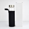 SAHKGYE 550 mL Natural Crystal Gemstone Glass Water Bottle for Quartz Crystal Elixir Water view 4