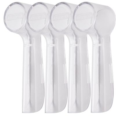 Toothbrush Protective Caps, 4-Pack