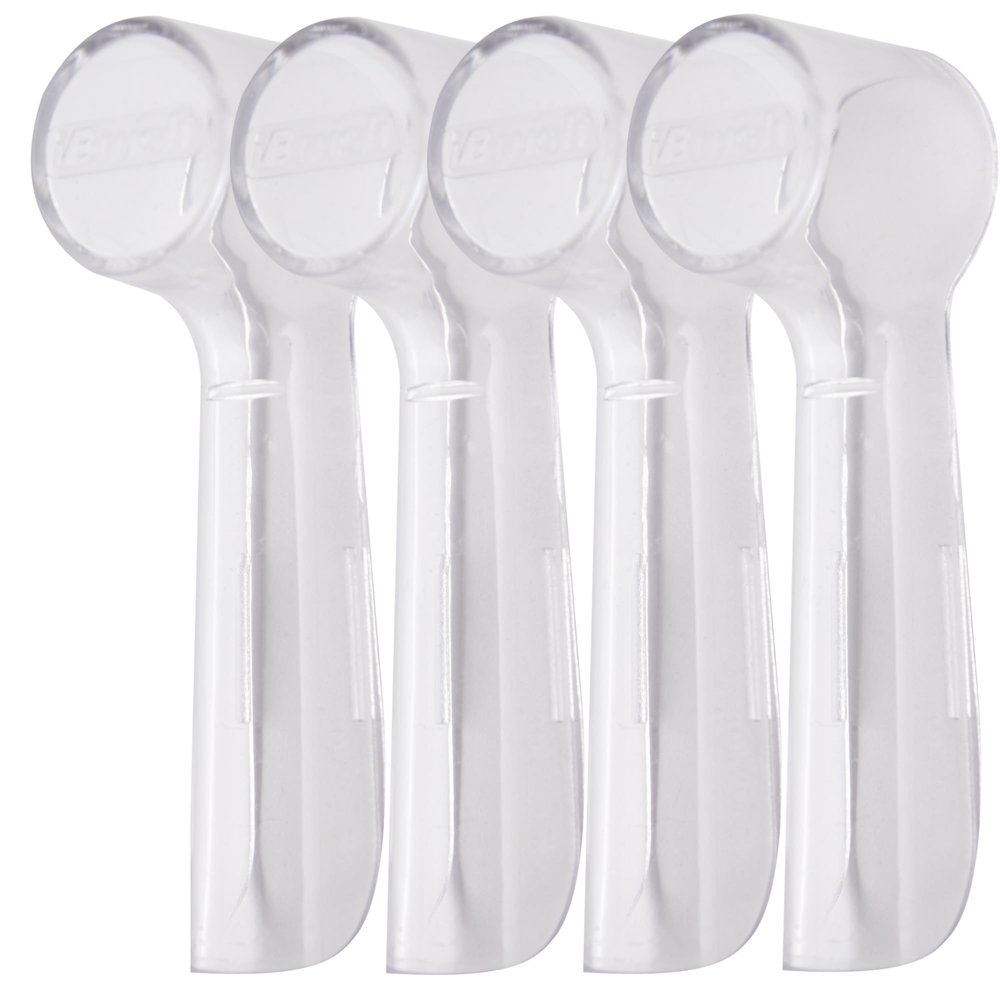 Toothbrush Protective Caps, 4-Pack