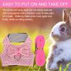 Soft and Comfortable Rabbit Harness for Hamsters (S) view 2