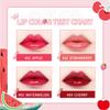 3-in-1 Lip and Cheek Color, Waterproof Long-Lasting Liquid Mini Lipstick, Moisturizing Cheek and Eye Makeup (#02 STRAWBERRY) view 3