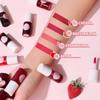 3-in-1 Lip and Cheek Color, Waterproof Long-Lasting Liquid Mini Lipstick, Moisturizing Cheek and Eye Makeup (#02 STRAWBERRY) view 4