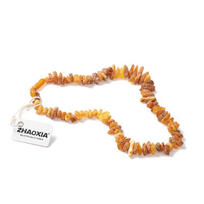 Amber Collar for Dogs and Cats – 100% Natural Baltic Amber Beads – 38 cm