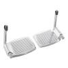 Fenteer Universal Wheelchair Footrest, Easy to Install, Aluminum with Bar view 2