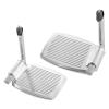 Fenteer Universal Wheelchair Footrest, Easy to Install, Aluminum with Bar view 4