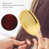 Detangling Hair Brush for Wet and Dry Hair, Electroplated Gold view 2