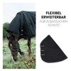 SUNRIDE 50 g Rain Blanket for Horses (Dublin) – 600D – Compatible with Liners – 100% Waterproof – 5,000 mm Water Column – Extremely Breathable – Black (135 cm) view 4