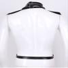 Agoky Men's Wetlook Chest Harness Top view 3