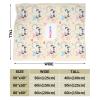 Naispanda Personalized Panda Fleece Throw Blanket for Kids view 4