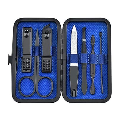 HODAGES Nail Clipper Kit, 7/8/9-Piece Stainless Steel Manicure Set