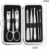HODAGES Professional Pedicure and Manicure Set, Stainless Steel Foot Care and Nail Grooming Kit view 2