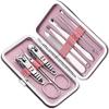 HODAGES Professional Pedicure and Manicure Set, Stainless Steel Foot Care and Nail Grooming Kit view 3