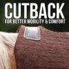 Professional's Choice Western Saddle Pad Made from 100% Steam-Pressed Wool Felt view 3