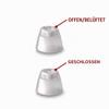 Sivantos Signia Click Sleeves Closed, 6 pcs, XS view 2