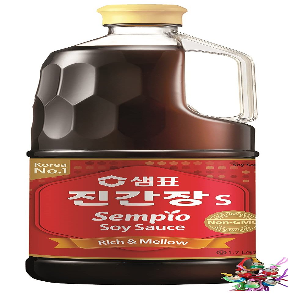 Sempio Jin S Soy Sauce, 1.7 L, Korean, Non-GMO