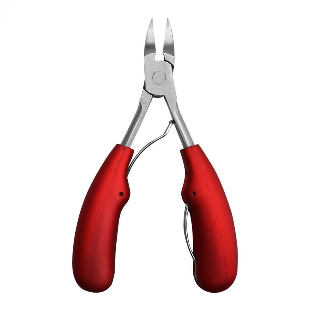 HMTE Stainless Steel Toenail Clipper Set, Single Oblique Olecranon Nail Trimmer (Color: A, Size: One Size)
