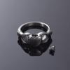 Customizable Openable Cremation Ash Urn Heart-Shaped Pet Memorial Ring for Women, 4.9 view 4