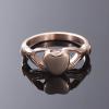 BIAIHQIE Custom Cremation Ash Urn Heart-Shaped Pet Memorial Ring for Women, 2.8 view 3