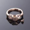 BIAIHQIE Custom Cremation Ash Urn Heart-Shaped Pet Memorial Ring for Women, 2.8 view 4
