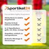 SPORTIKEL24 50 cm Cone Hurdles with 100 cm Poles, 4-Piece Set, Blue view 4